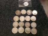 Group of 16 nickels….some key dates