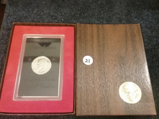 1971-S Silver Proof Eisenhower Dollar