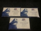 2003, 2005, 2006 Proof State Quarters Sets