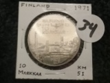 Finland 1971 10 markkaa