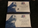 2005 and 2006 Proof State Quarters Sets