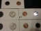 Two 1964-D GEM BU Quarters and 1944, 1944-S, 1956-D GEM RED Wheat cents