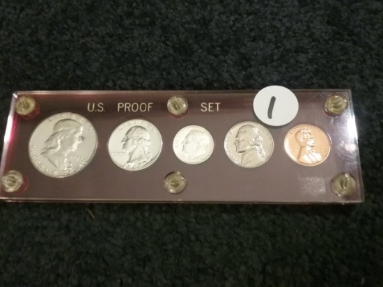 Beautiful 1962 Proof Set in original Capitol Holder