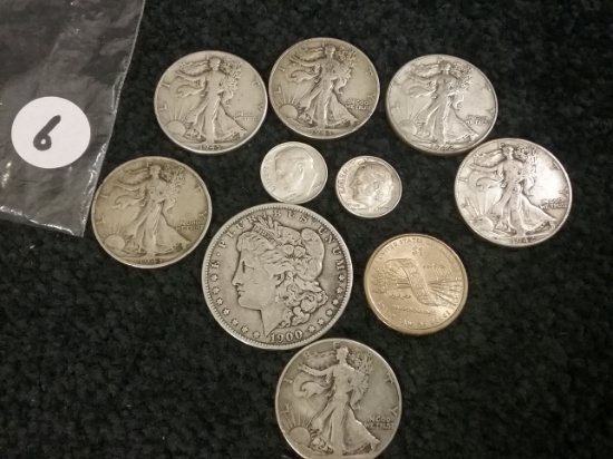 Bag with some 90% silvers