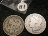 1885-O and 1900-O Morgan Dollar