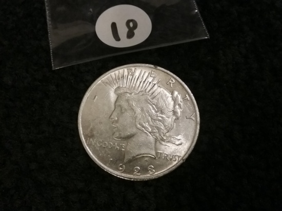 1923 XF-AU Silver Dollar