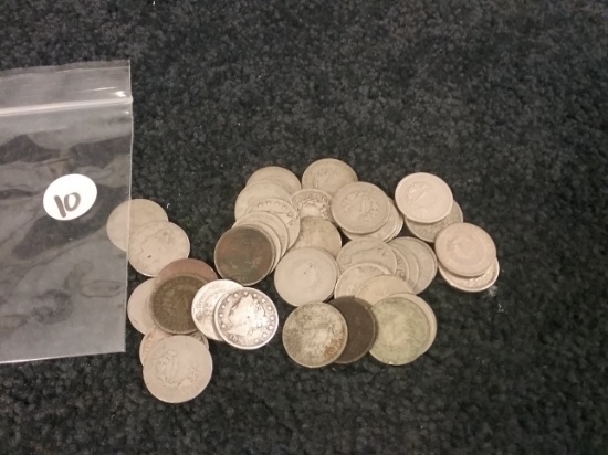 Bag of 40 "V" Nickels
