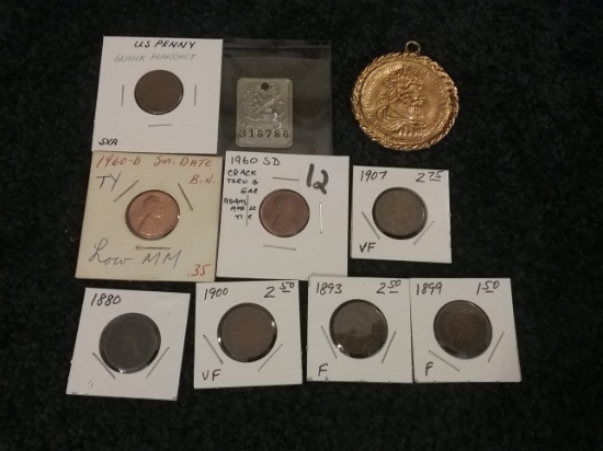 Bunch of error, variety cents and some sundry others….
