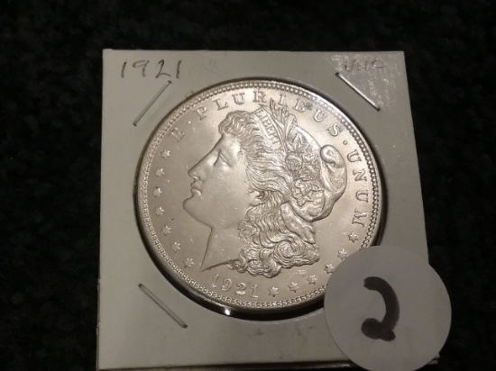 1921 Morgan Dollar Uncirculated