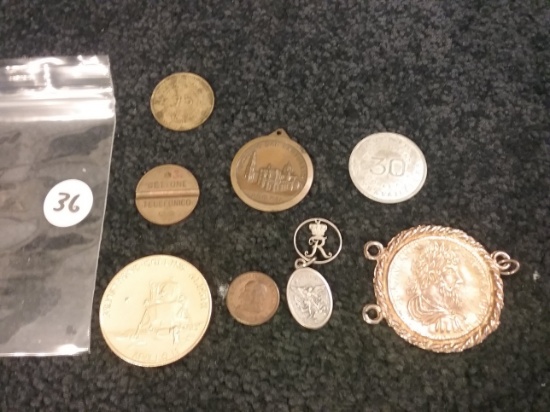 Tokens and medals