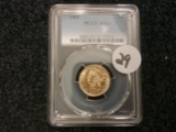 GOLD PCGS 1901 $5 in MS-63