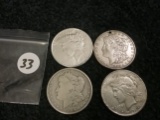 Four more Silver Dollars