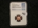 NGC 2015-S 1 cent First Day Issue PF69 Ultra Cameo