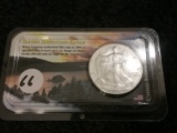 2001 Uncirculated American Silver Eagle