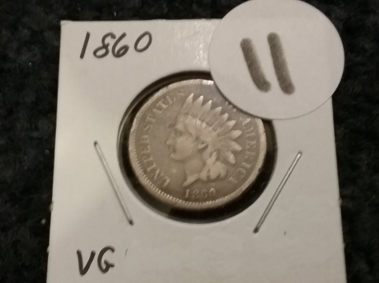 1860 Indian Cent