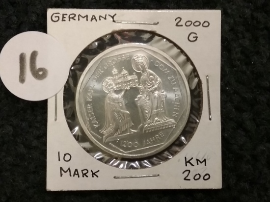 Germany 2000G 10 mark