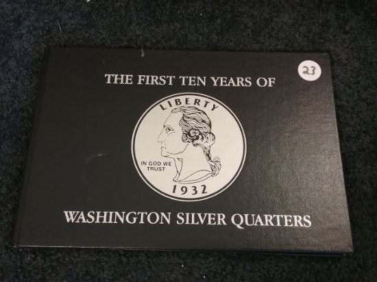 First 10 years of Washington Quarters Set