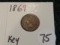 KEY DATE 1869 INDIAN CENT