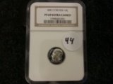 NGC 2001-S SILVER 10 cent PF 69 Ultra Cameo