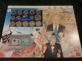2007 Mint Set with History card and stamp