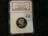 NGC 1979-S Type 1 Susan B Anthony dollar in PF 69 Ultra Cameo
