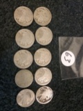 Ten Semi-Key date Nickels