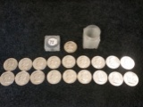Roll (19 coins) BU Franklin Half Dollars