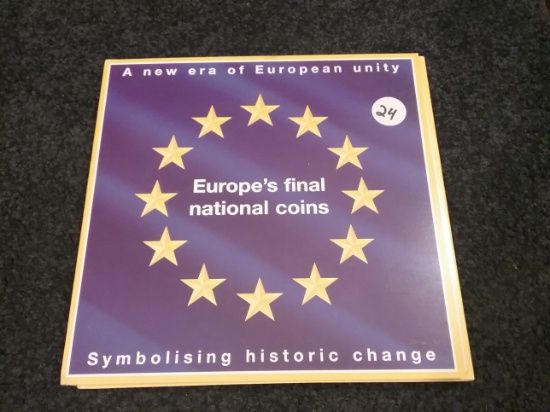 Europe's final national coins set