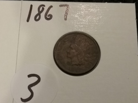 1867 Indian Cent