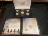 1999 Mint Set Gold Plated and the Last 5 Liberty Head Nickels Set