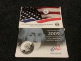 2009  and 2010 Proof Quarters Sets