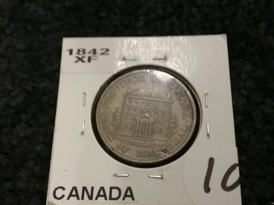 Canada 1842 Bank of Montreal Half-Penny