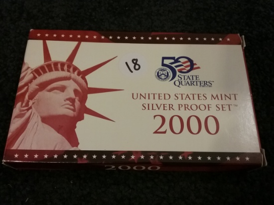 2000 Silver Proof Set