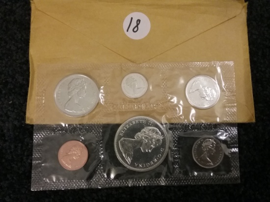 1965 Canada Silver proof/mint set