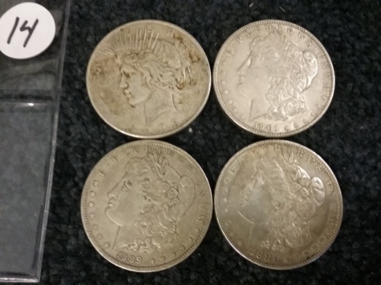 and…four more silver Dollars