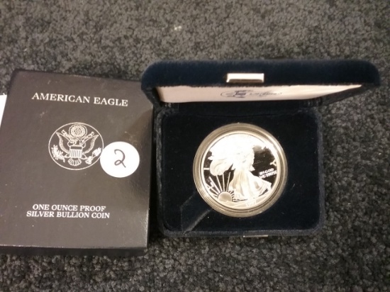 1997-P Proof Deep Cameo American Silver Eagle Semi-Key Date