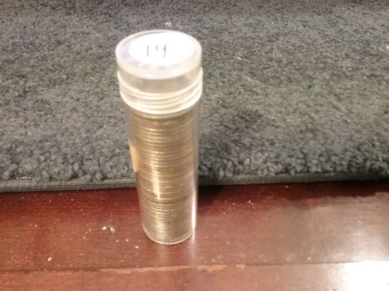 Full Roll (40 coins) of Liberty "V" Nickels