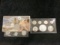 Silver 1974 New Zealand Proof set and a 1979 Canada Mint Set