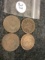 Four Large Cents….includes 2 mystery ones