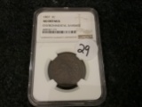 NGC 1837 About Uncirculated Details Large Cent