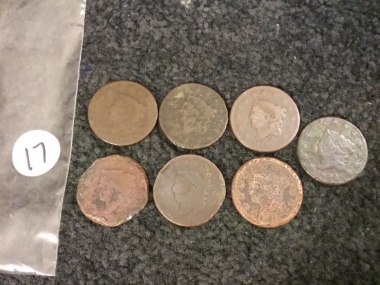 Seven more old cents……but these are common