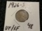 Semi-Key date 1926-S Wheat cent in VF/XF condition