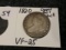 NICE! 1820 Capped Bust Half Dollar Large Date Square Base 2 variety in Very Fine 25