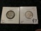 1937 Buffalo Nickel Uncirculated (details) and a  1934-D Nickel in Extra-Fine