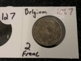 Belgium 1867 2 franc
