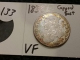 Coolly (is that a word) toned 1831 Capped Bust Half-Dollar in Very Fine Condition