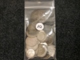 8.5 ounces of 83.5 % silver foreign coins