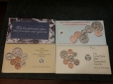 1997, 1994, 1990, and 1992 mint sets