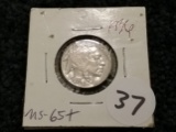 Wow! 1936 Buffalo Nickel in MS-65+ condition