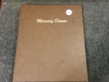 Another nice Mercury Dime Dansco Album with a mostly complete set